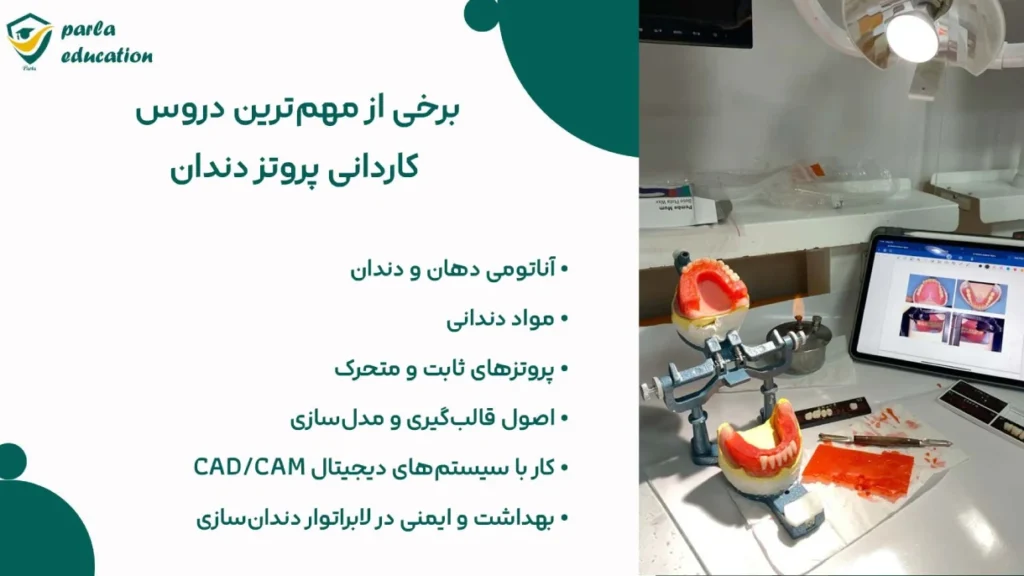 دروس مهم این رشته تحصیلی